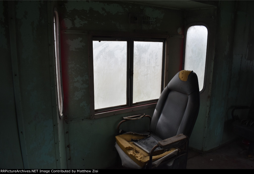 Interior of Caboose